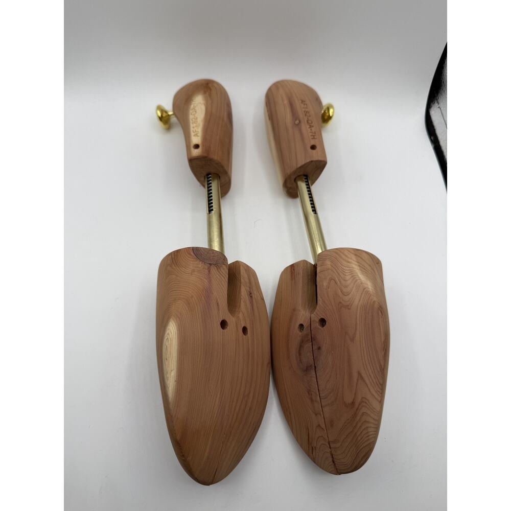Nike Air Force 1 Wooden Shoe Trees Gold Tone Knob AF1 82-QA-7H - US 12 - Picture 4 of 7
